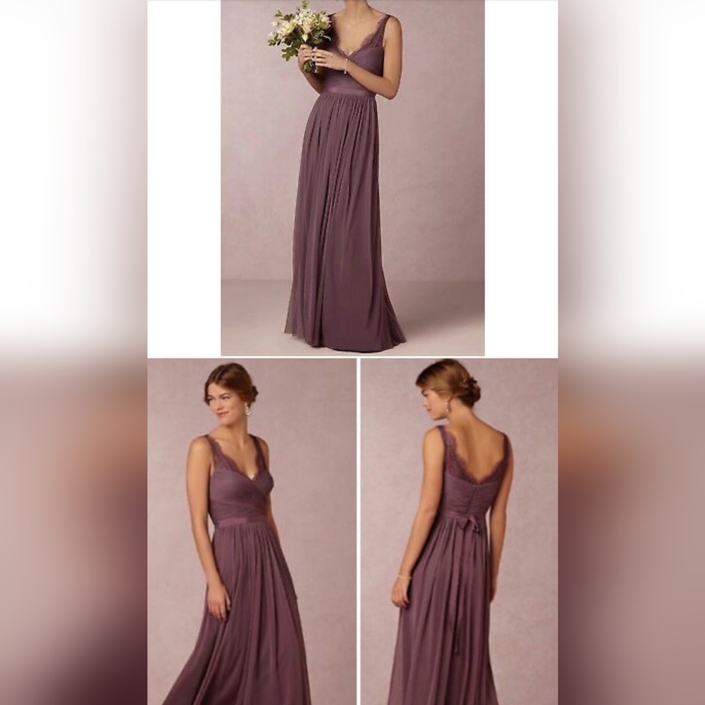 BHLD Hitherto dress size 2 purple bridesmaid dress